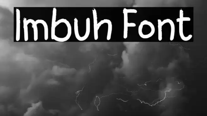 Imbuh Fonte examples