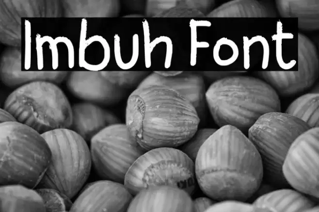 Imbuh Fonte examples