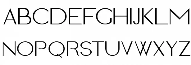 Imelda Light Schriftart Groß