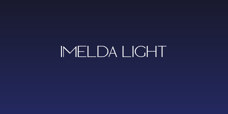 Imelda Light Social Header