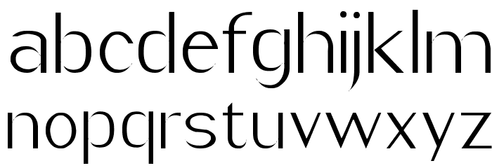 Imelda Light Font LOWERCASE