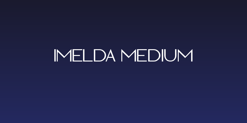 Imelda Medium Social Header