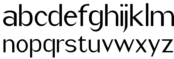 Imelda Medium Font LOWERCASE