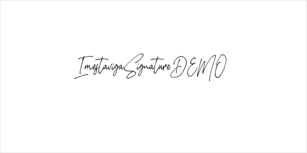 ImestavigaSignatureDEMO Logo