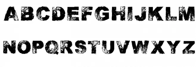 Immense decaY फ़ॉन्ट लोअरकेस