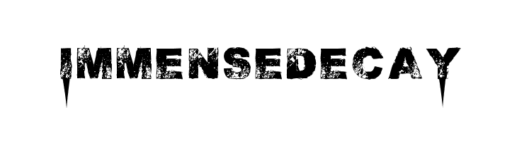 ImmensedecaY  नि: शुल्क फ़ॉन्ट्स डाउनलोड