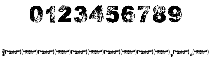 ImmensedecaY Font OTHER CHARS