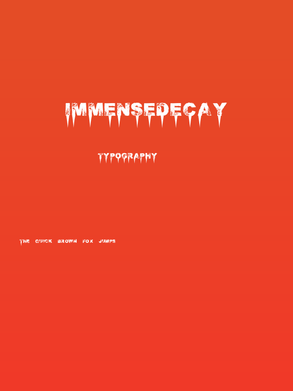 ImmensedecaY Poster