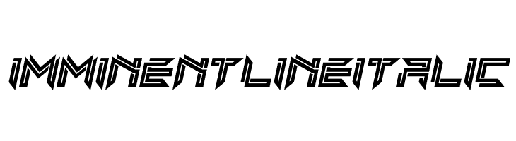 Imminent Line Italic  baixar fontes gratis