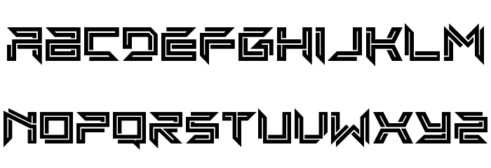 Imminent Line Regular Font LOWERCASE