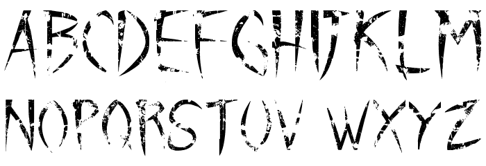 Imminent Massacre Font OTHER CHARS