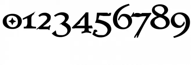 Immortal - Alternates Font OTHER CHARS