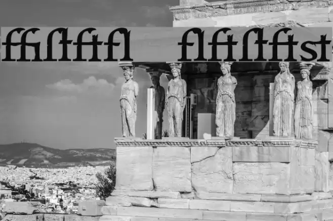 Immortal - Alternates Font examples