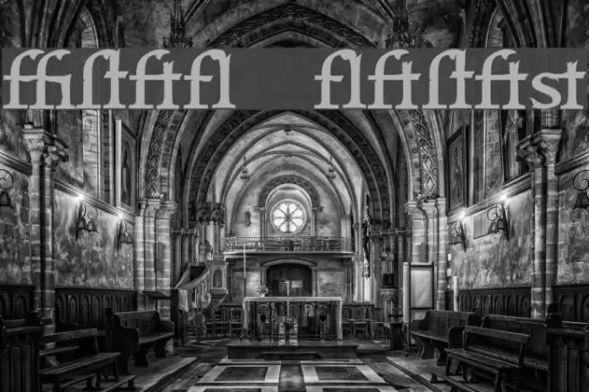 Immortal - Alternates Font examples