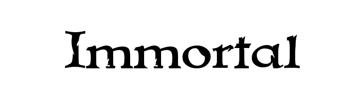 Immortal Font - FFonts.net