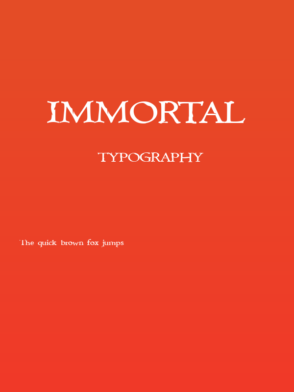 Immortal Poster