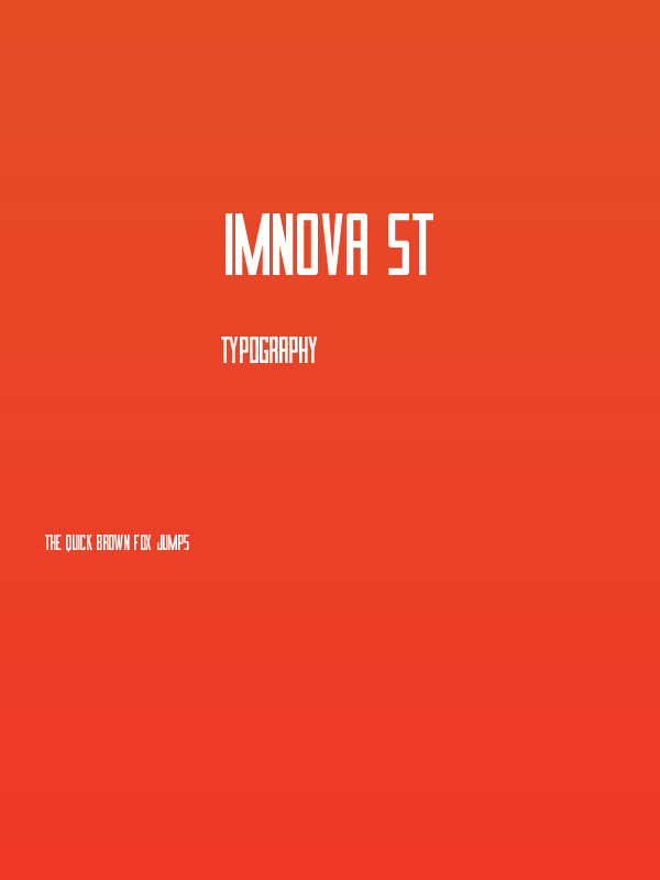 Imnova St Poster
