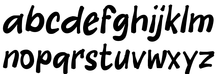 Imong Font LOWERCASE