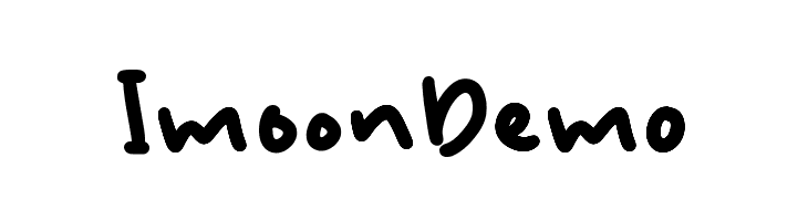 Imoon Demo  Free Fonts Download