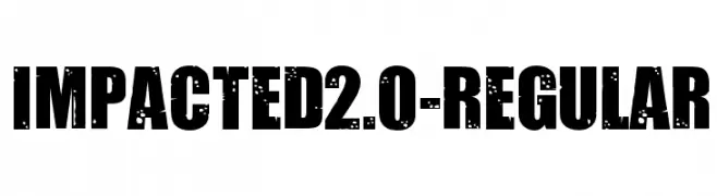 Impacted2.0-Regular  font caratteri gratis