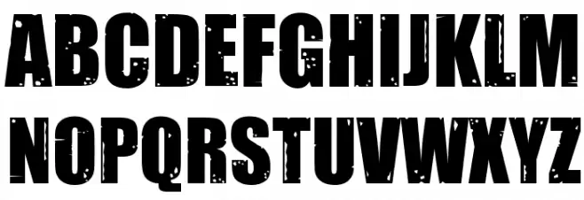 Impacted2.0-Regular Schriftart Groß