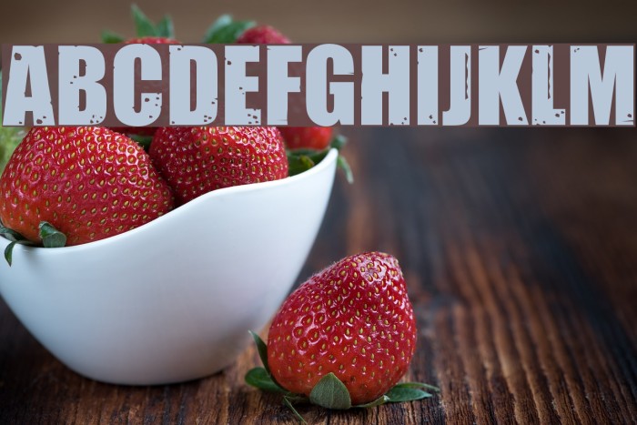 Impacted Font examples