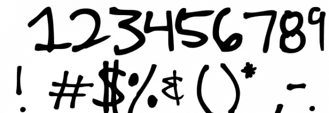 Impalinger Font OTHER CHARS