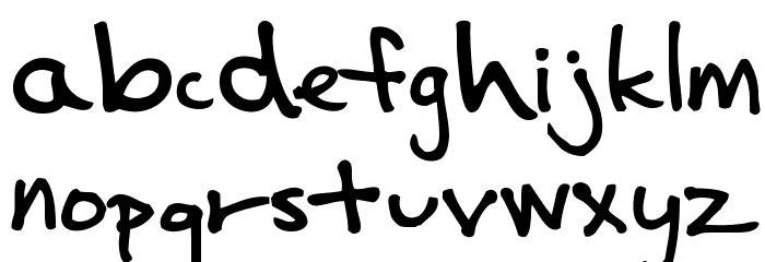 Impalinger Font LOWERCASE