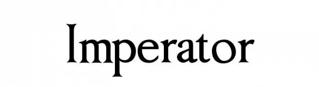 Imperator  Frei Schriftart Herunterladen