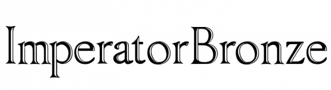 ImperatorBronze  フリーフォントのダウンロード