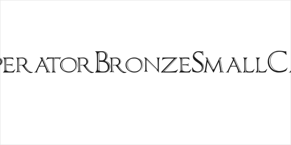 ImperatorBronzeSmallCaps Logo