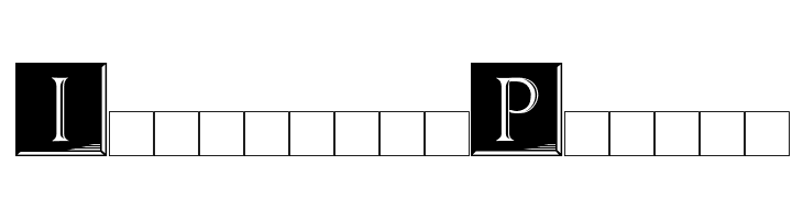 ImperatorPlaque Font