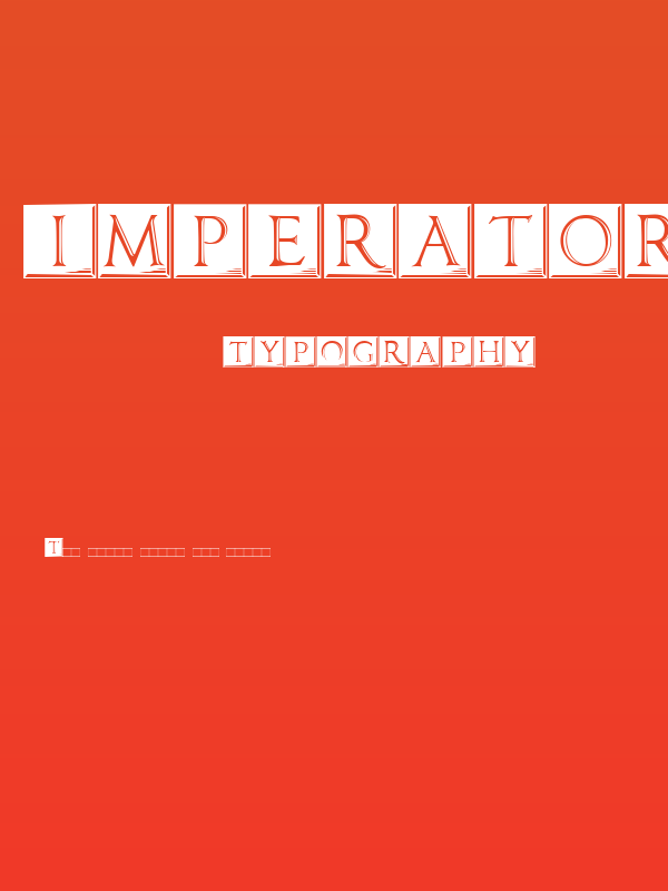 ImperatorPlaque Poster