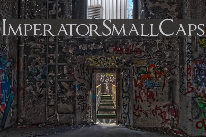 ImperatorSmallCaps Font examples