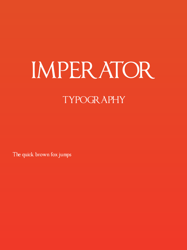 Imperator Poster