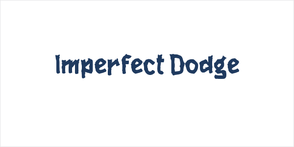 Imperfect Dodge Logo