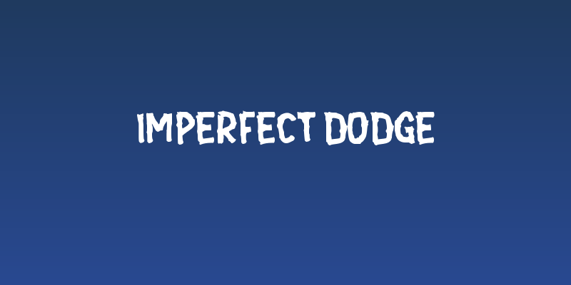 Imperfect Dodge Social Header