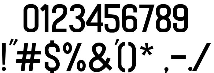 ImperfectaRegular Font Alte caractere