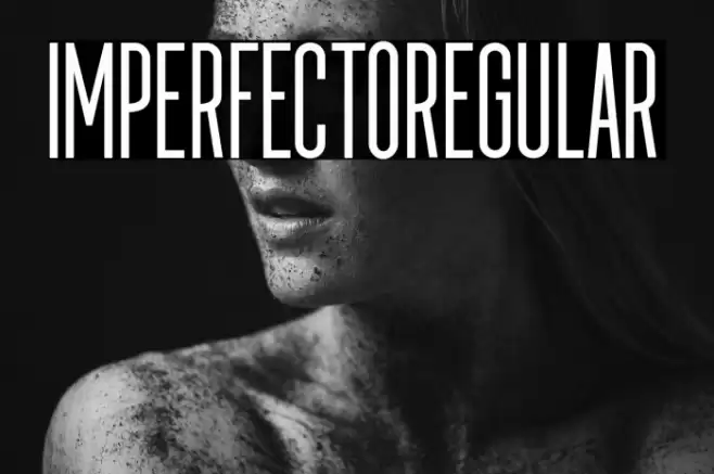 ImperfectoRegular Caratteri examples