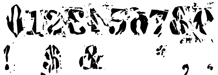 Imperfetta Font OTHER CHARS