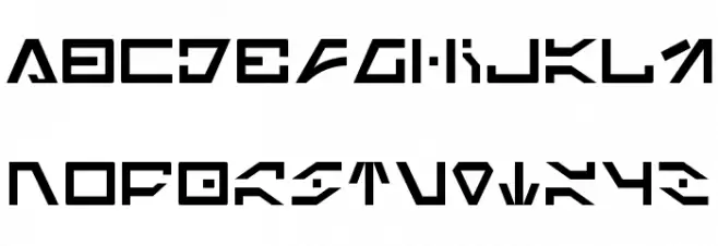 Imperial Code Шрифта ВЕРХНИЙ