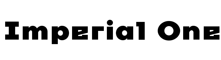 Imperial One Font