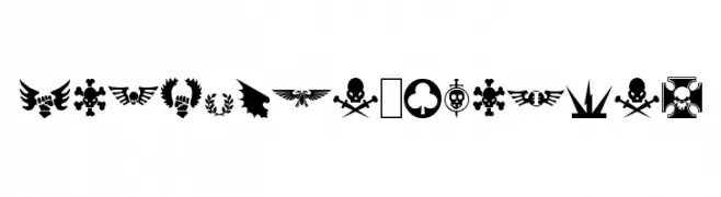 Imperial Symbols  Скачать бесплатные шрифты