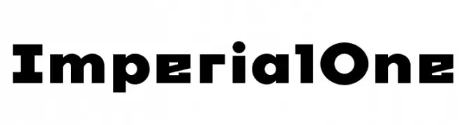 ImperialOne  Frei Schriftart Herunterladen