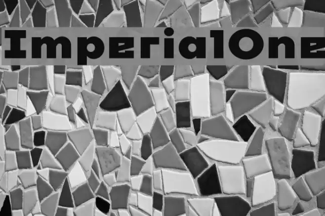 ImperialOne Font examples