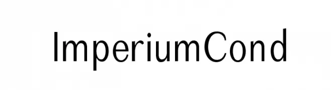 ImperiumCond  Descarca Fonturi Gratis