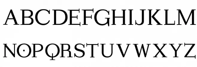 ImperiumLatineSerif 字体 大写