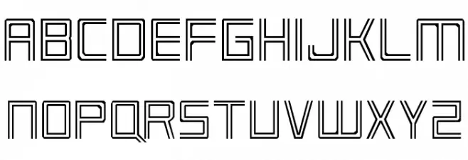 Imperium Font LOWERCASE