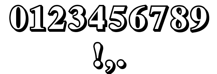 Important Regular Font OTHER CHARS