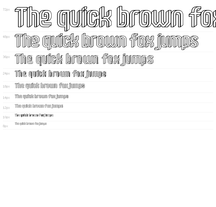 Imposible Regular Waterfall